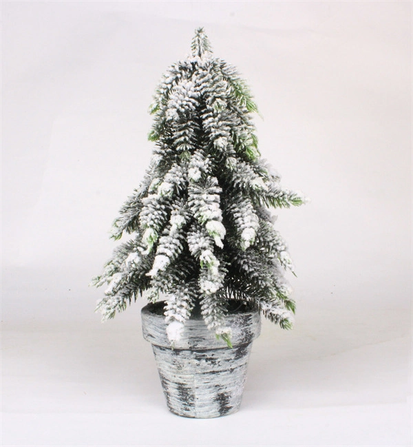  Fir Artificial Christmas Tree Snow finish