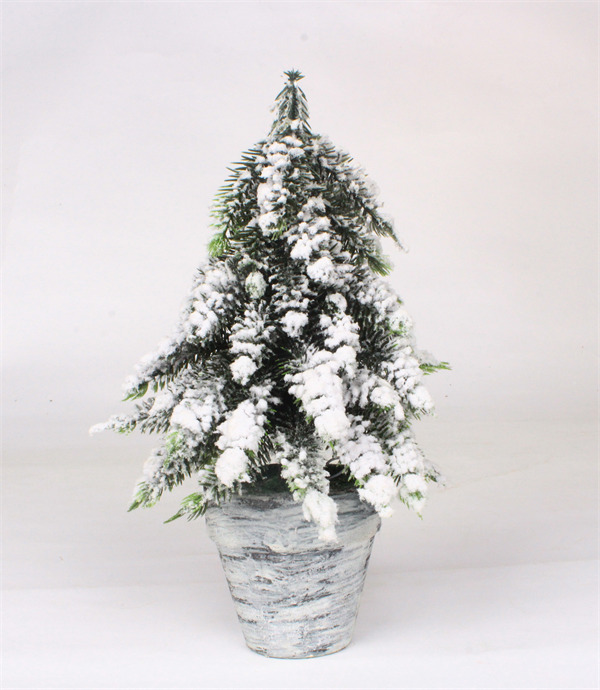 Christmas Decorations in White Pot.jpg Christmas Decorations in White Pot.jpg